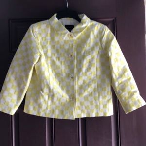 Doncaster Yellow & White Check Jacket